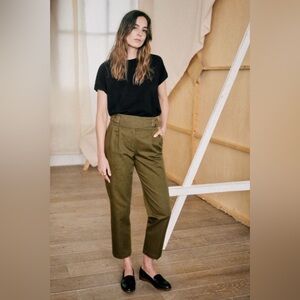 NWOT Sezane Francky Trousers Size 34